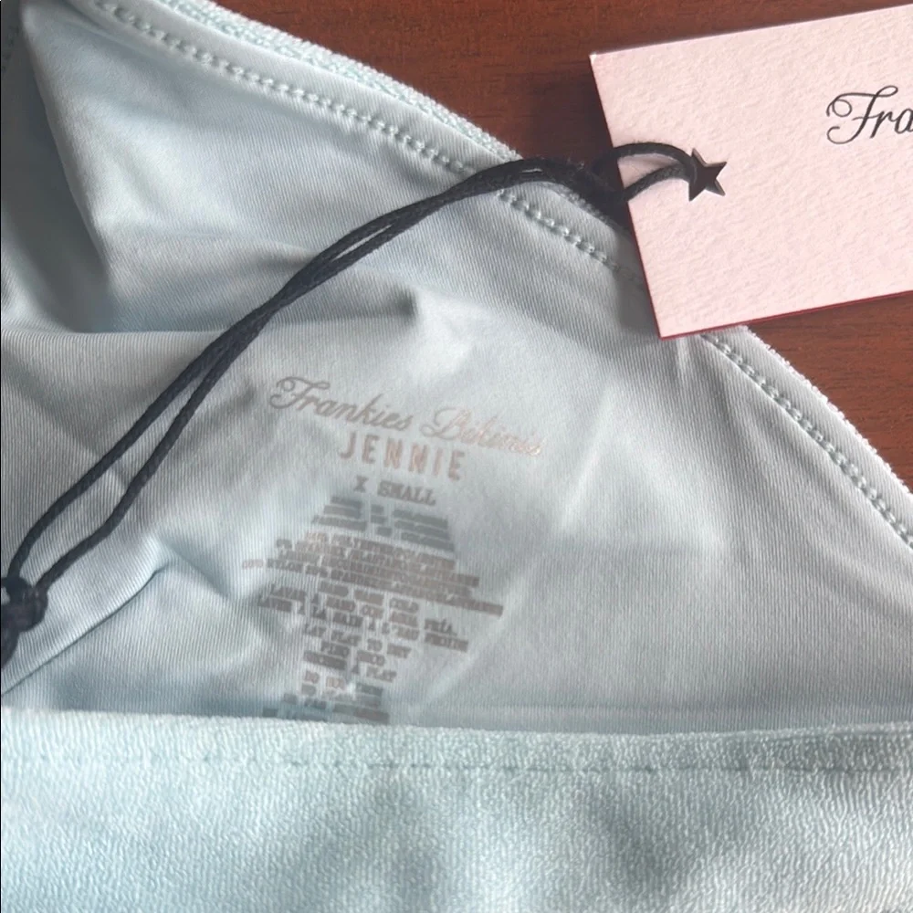 Frankies Bikinis Malia terry top NWT XS